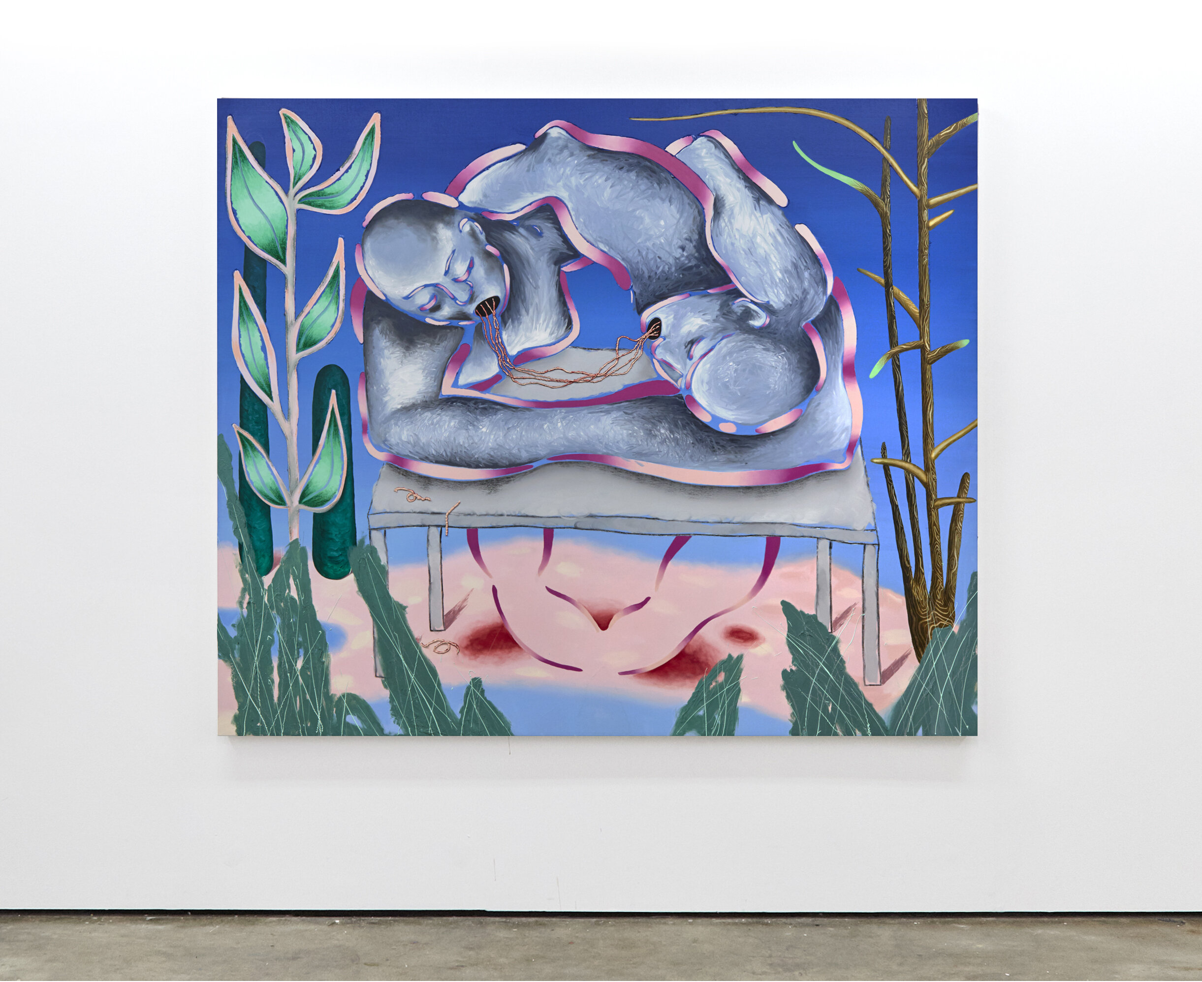    In The Night Garden , 2018  Oil on canvas, 160 x 180 cm 
