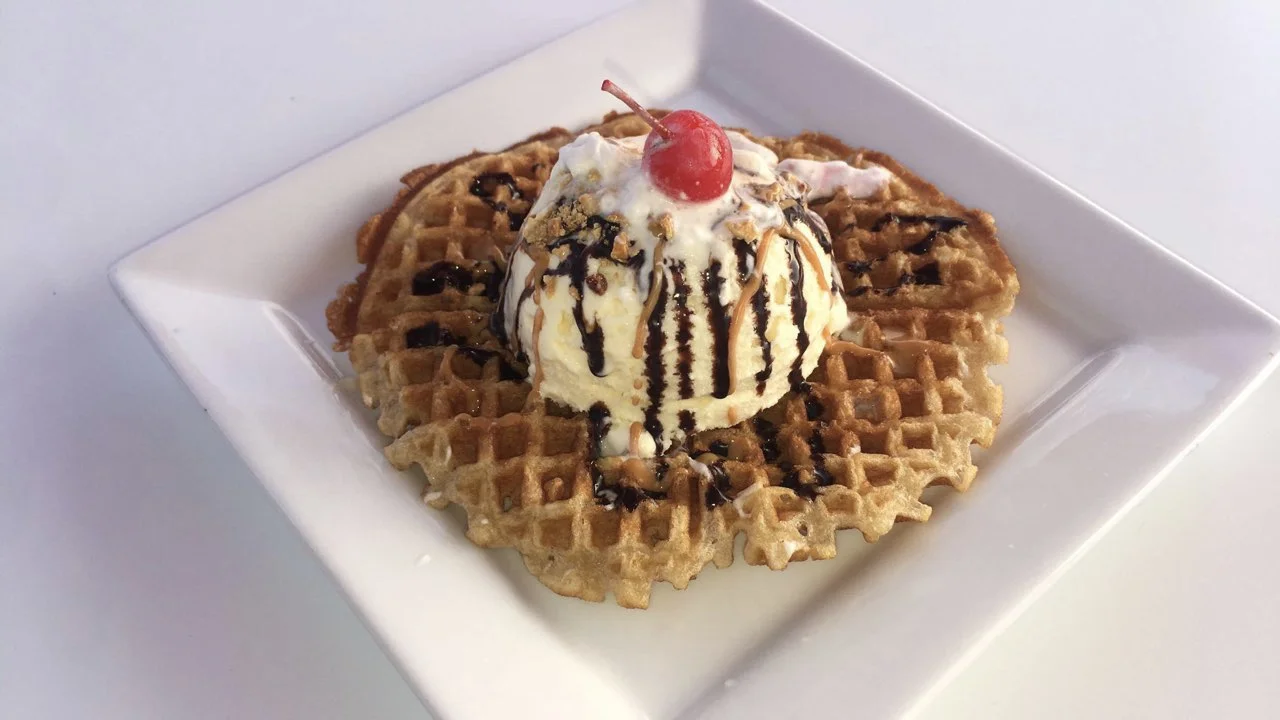 Waffle Sundae