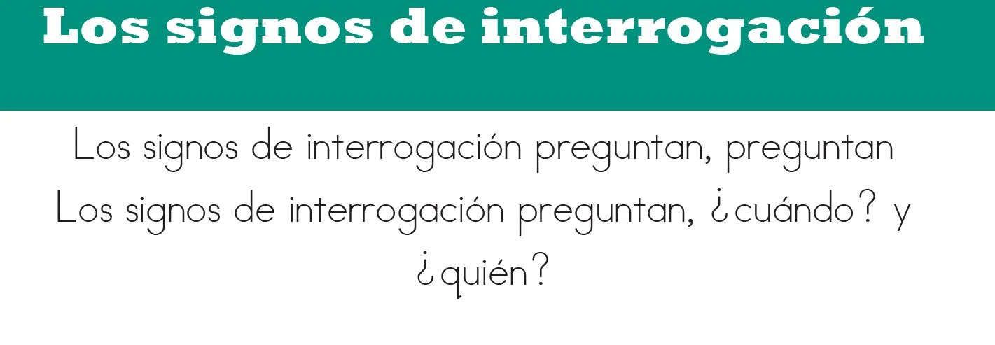 Los Signos De Interrogacion 