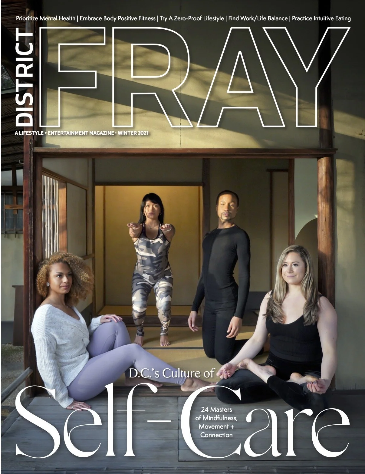 Dr. Darrien Jamar as Featured in District Fray Magazine