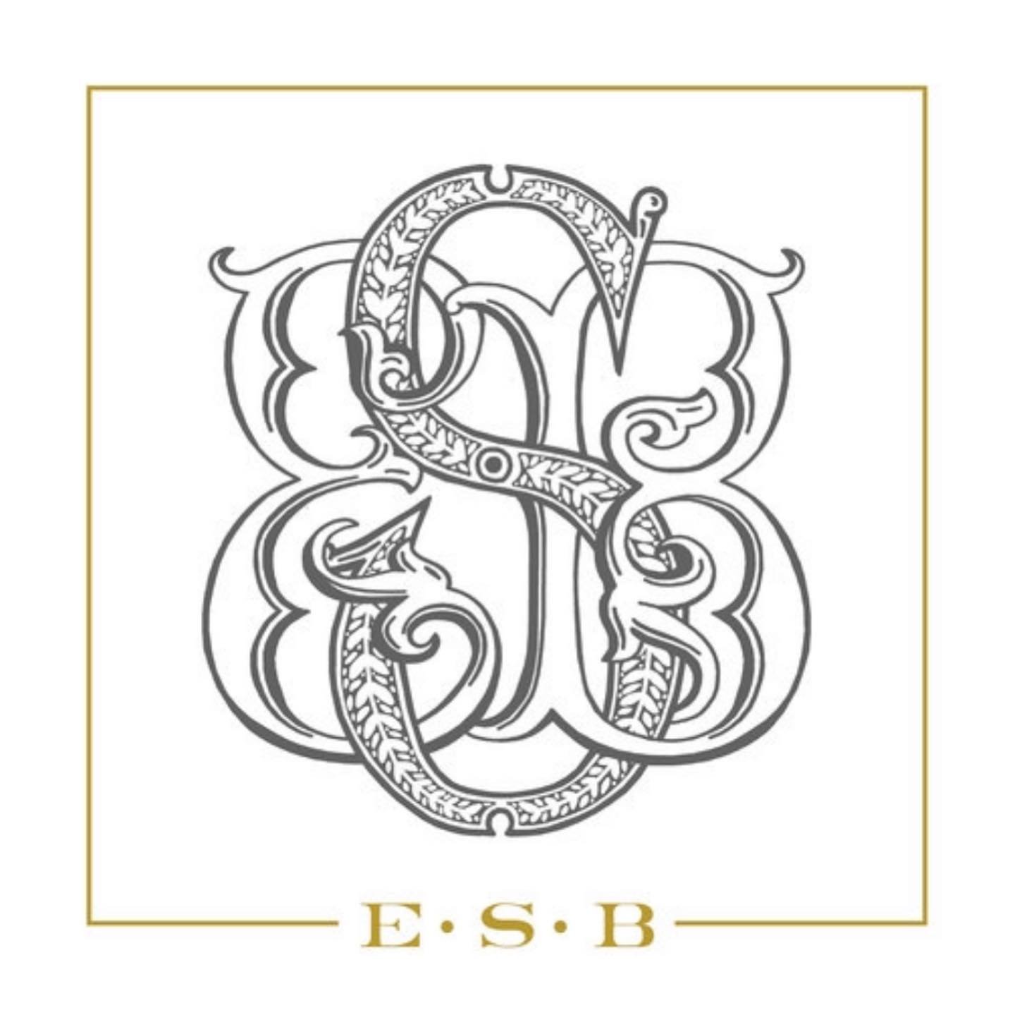 Custom hand drawn monograms aren&rsquo;t just for weddings... they make great Christmas gifts too! Put them on stationery, napkins, cups, towels - you name it. #monogram #handdrawn #customart #initials #christmasgift