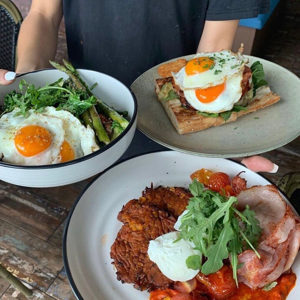 Everyday is an eggscellent day for breakfast at Haig St.