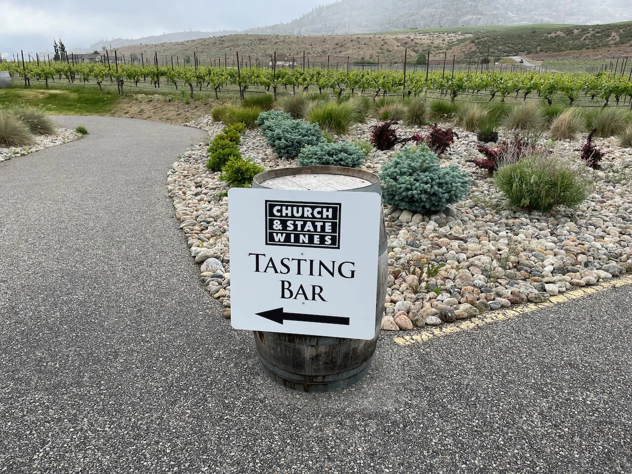 First Visit to Church and State Winery in Oliver