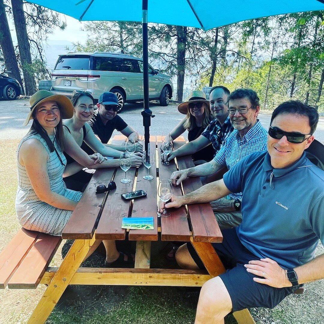 Had a fantastic trip recently with this group in Naramata! They were in the middle of their tasting at on of my favourite wineries, Daydreamer! @daydreamerwines