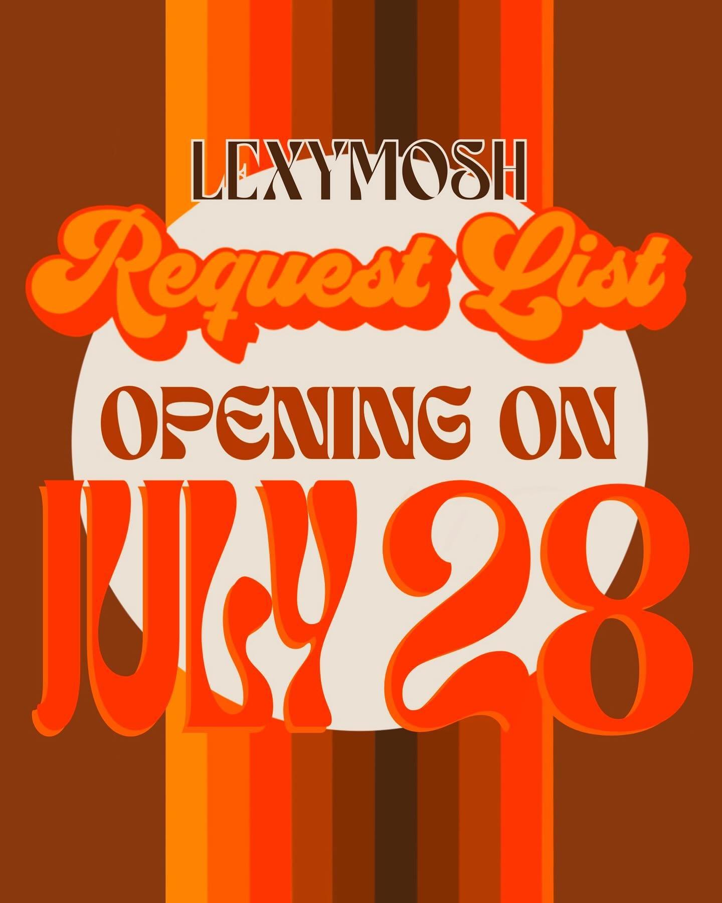 🔸PLEASE READ THOROUGHLY AND ASK QUESTIONS IF YOU DON&rsquo;T UNDERSTAND.

🔸 OPENING MY SCHEDULE REQUEST LIST FOR A LIMITED WINDOW ON SUNDAY JULY 28TH FROM 12:00PM (NOON) - 12:30PM. TEXTS BEFORE OR AFTER THIS TIME FRAME ON JULY 28TH WILL NOT BE ACCE