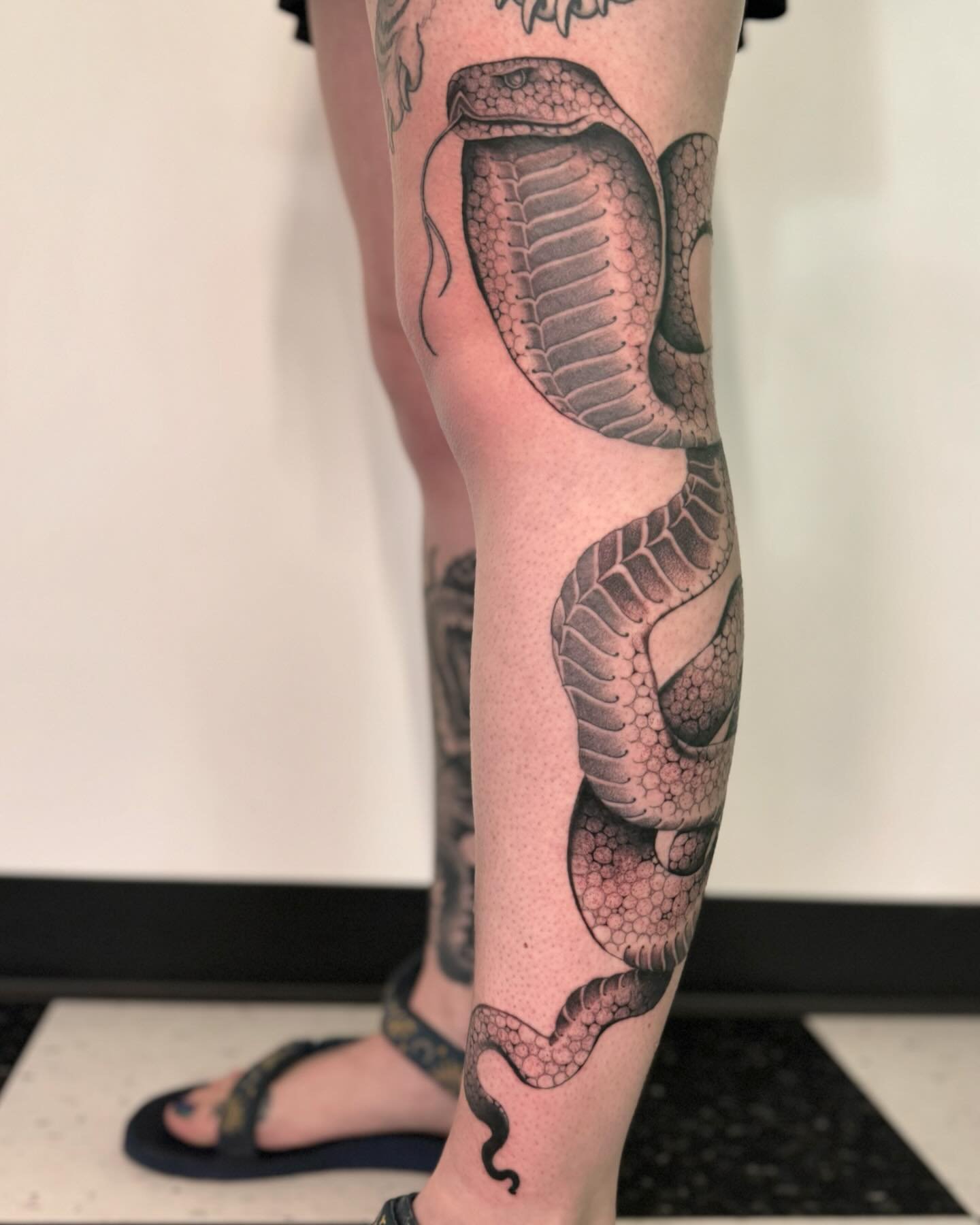 APRIL 2024 have heard half fresh. Big old Snake guy! 

▪️Made at @spottedpanthertattoo▪️
▪️Made with @sombragrays ▪️
______________________________________

▪️REQUEST LIST OPENING AUGUST 3 2025!▪️
▪️Read FAQs and BOOKING highlights for info▪️
▪️JOIN 