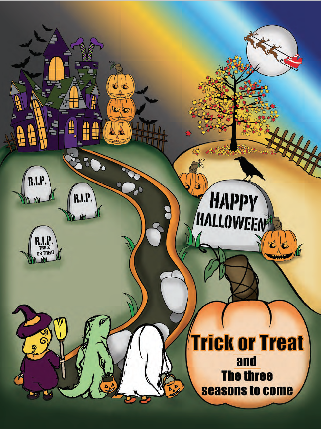 Trick or Treat Coloring Book