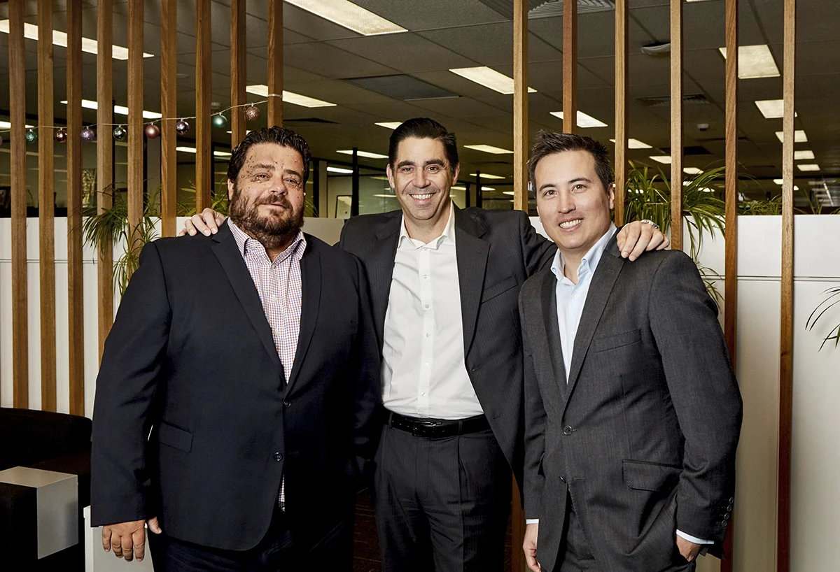 Directors Spiros, Darren and Jonathan.