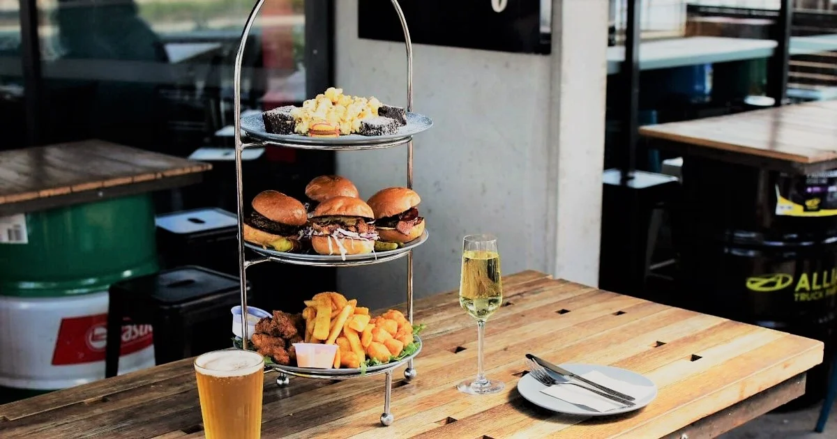 Forget Scones, We've Found a Burger High Tea