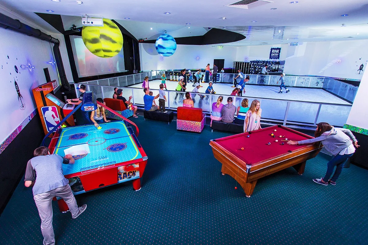 Ice Skating at Paradise Resort