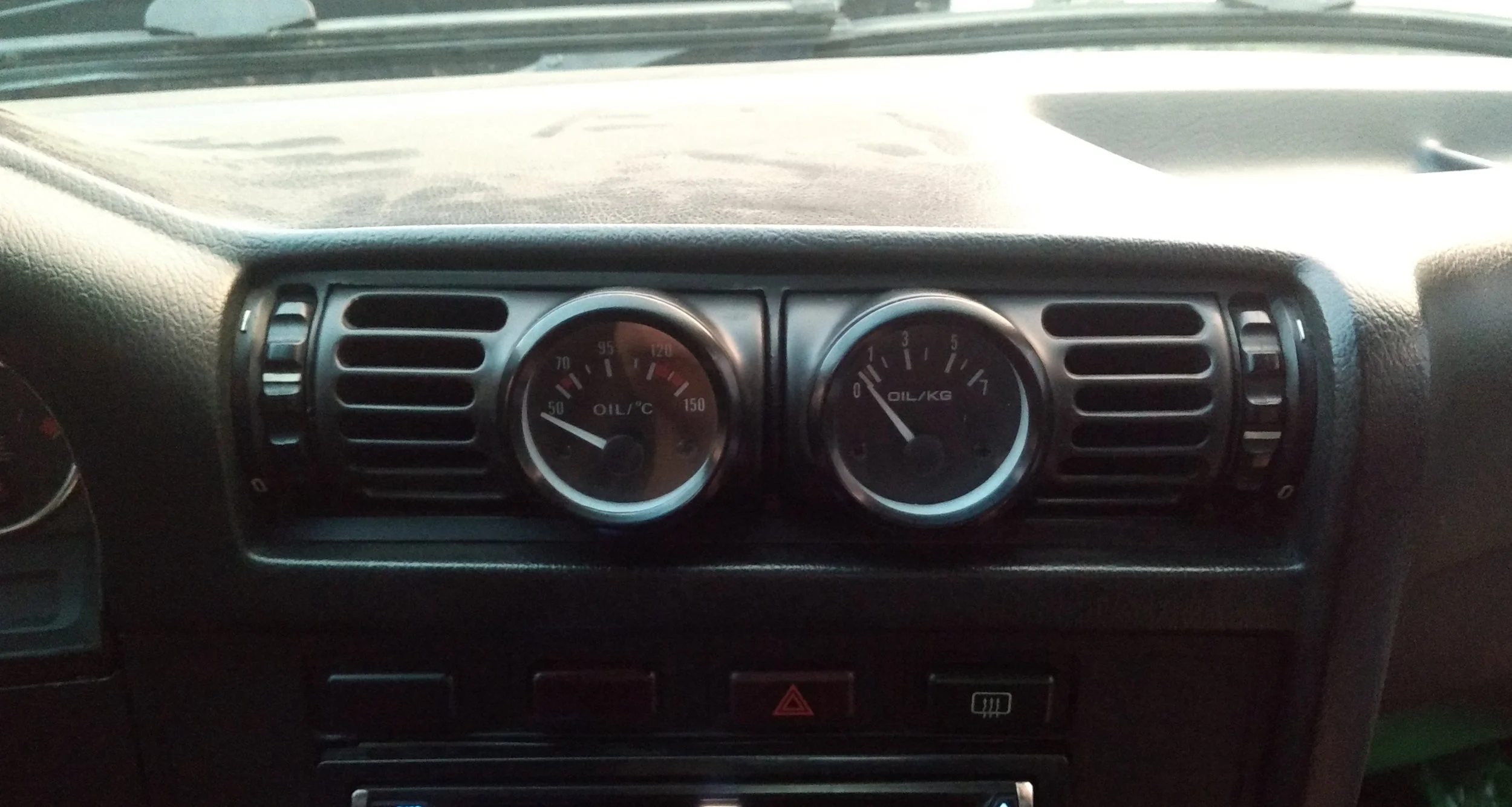 Lüftungsgitter für Zusatzinstrumente Bmw E30