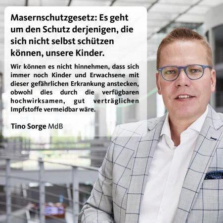 Verabschiedung des Masernschutzgesetzes: Wir schützen diejenigen, die sich nicht selbst schützen können