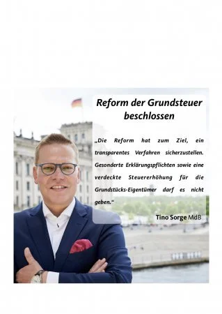 Reform der Grundsteuer im Bundestag beschlossen