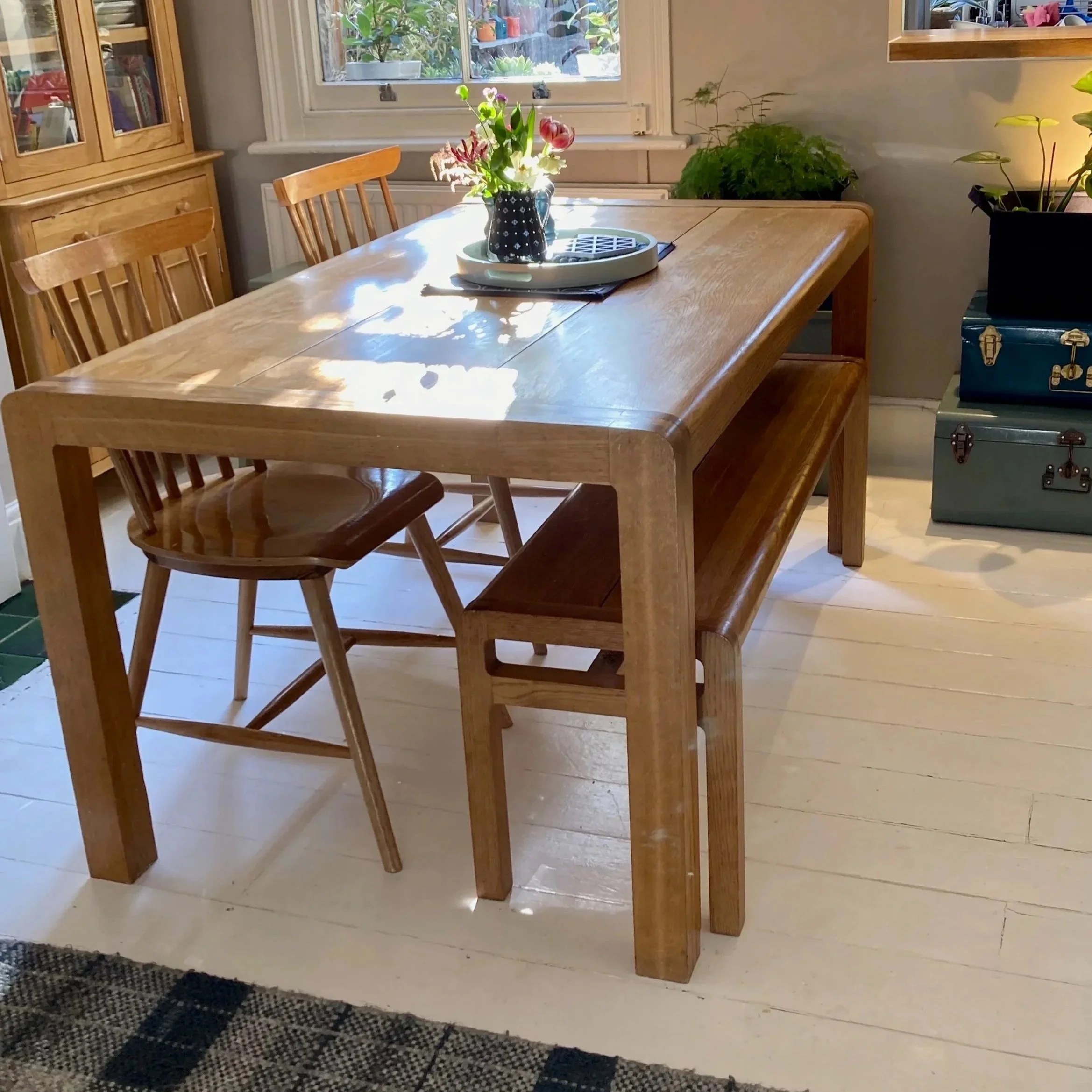 Living and dining space