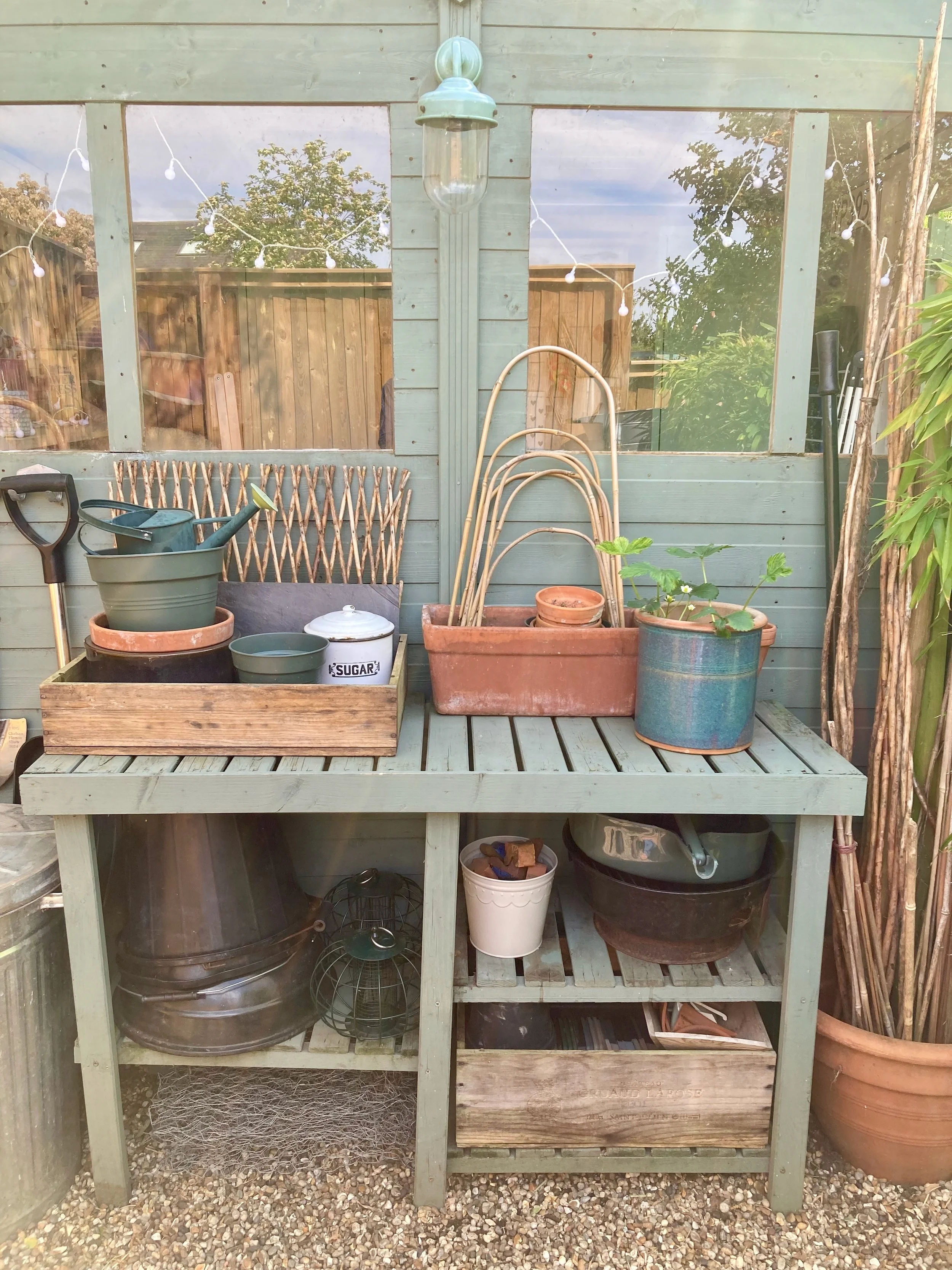Shed declutter