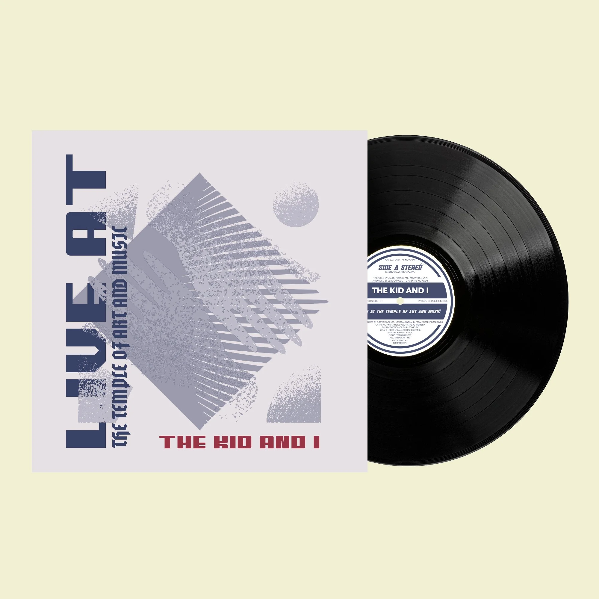 THE KID AND I - live at the temple of art and music