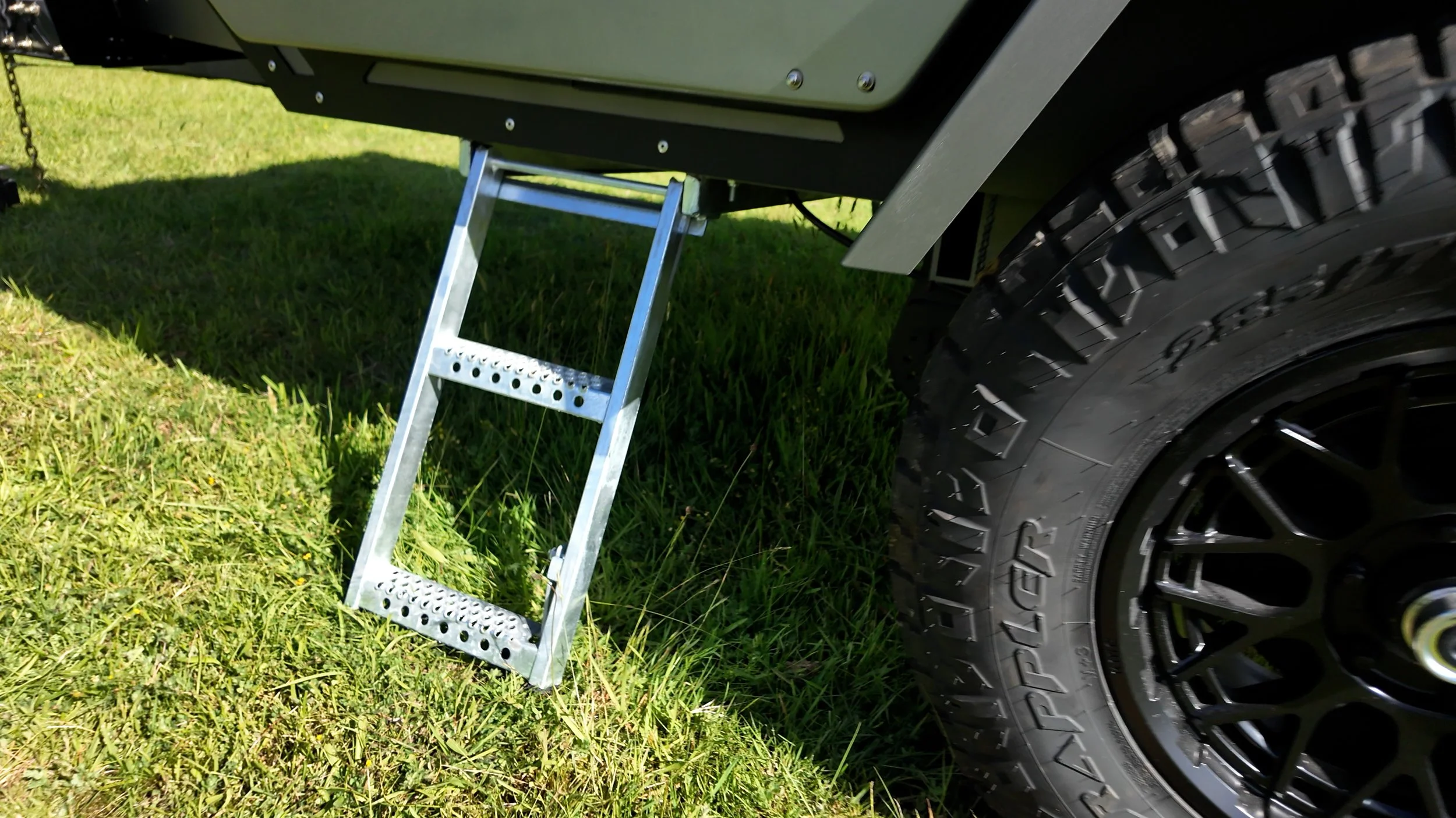Aluminium Ladders On Each Side