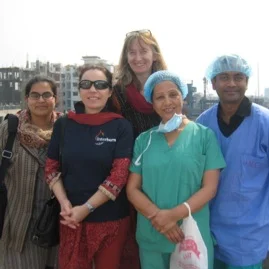 Nursing team visit India and Bangladesh