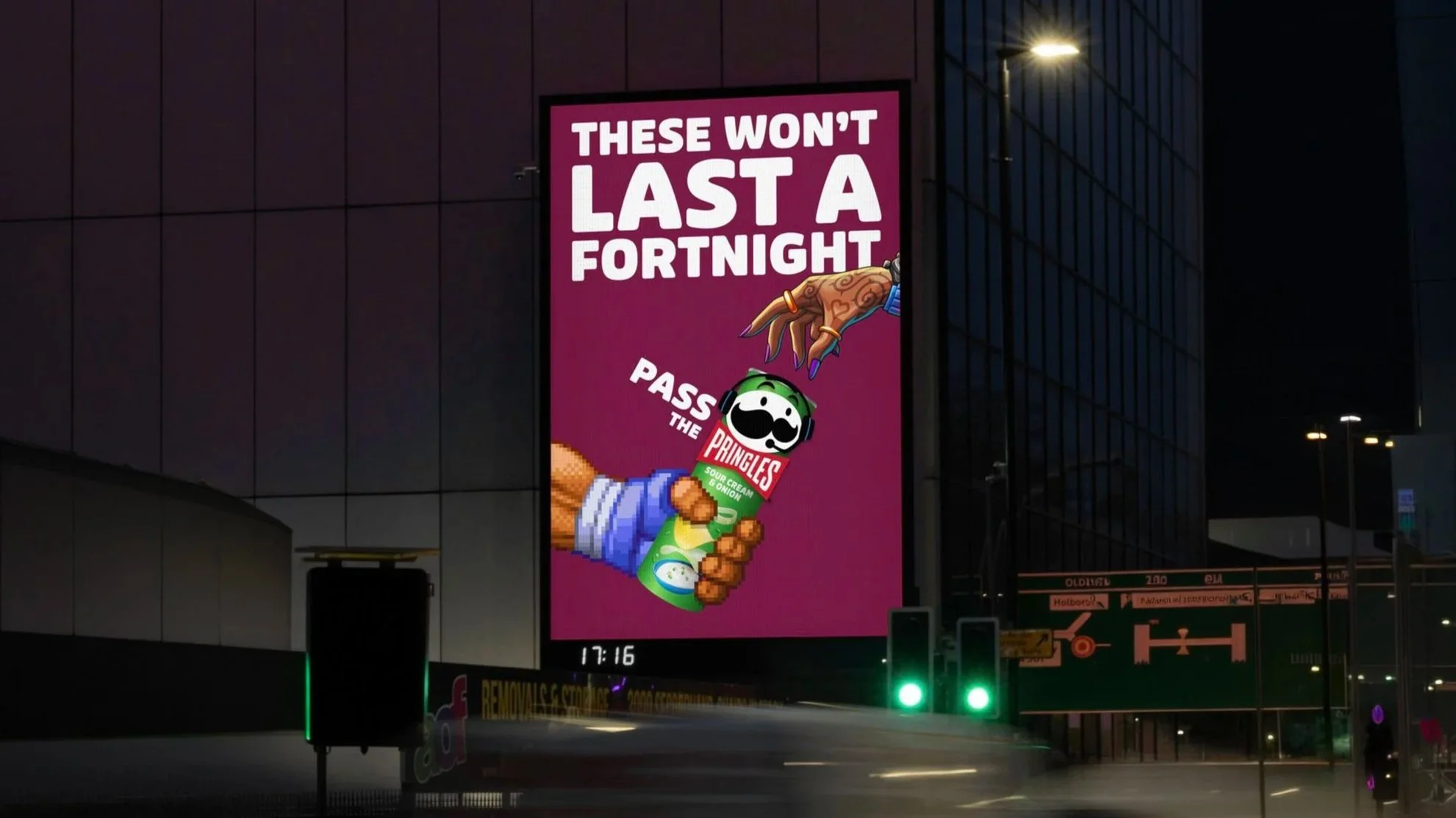 Pringles 'Pass The Pringles' platform launch