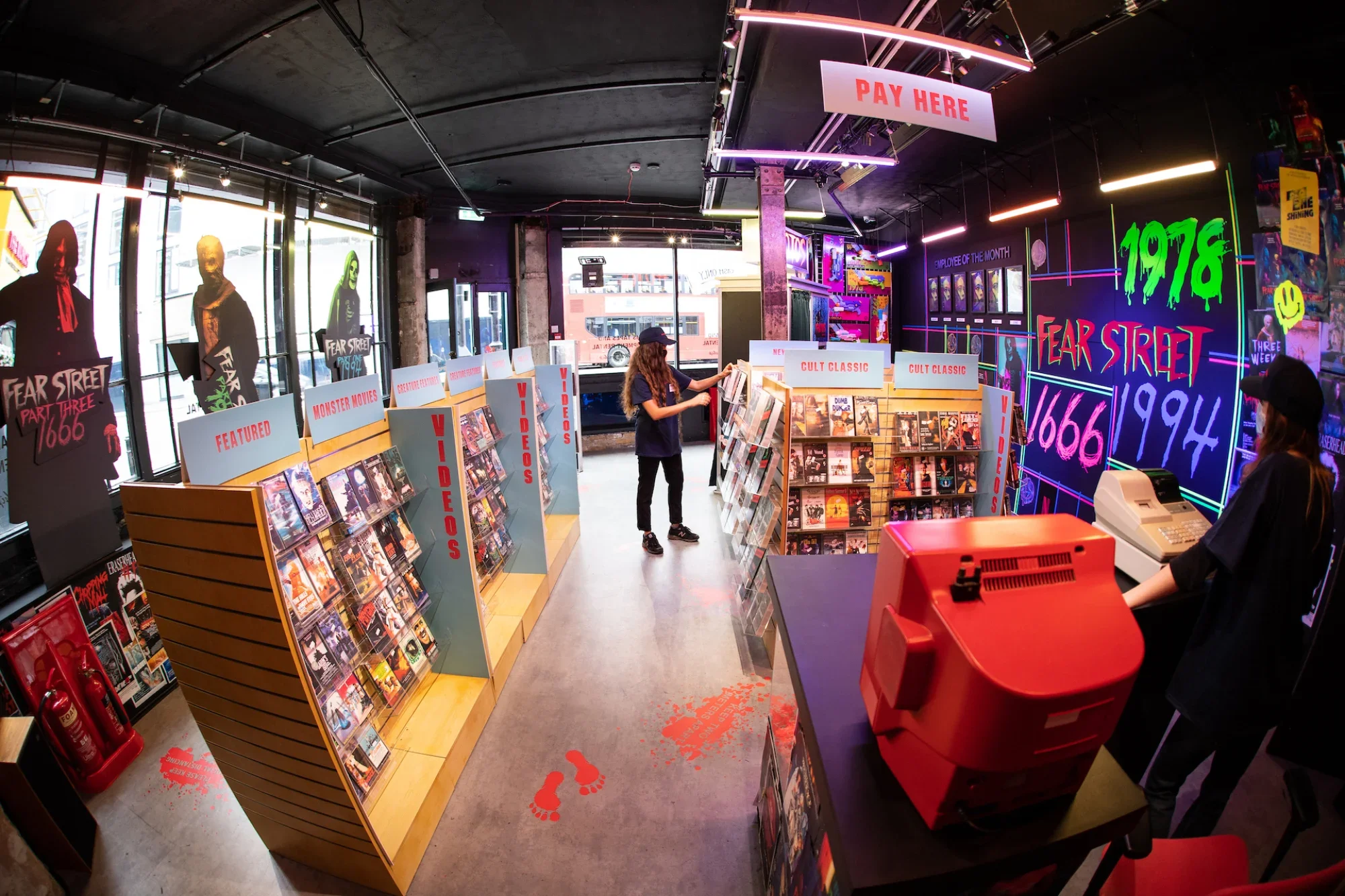 Netflix freelance work. Fear Street. Activation