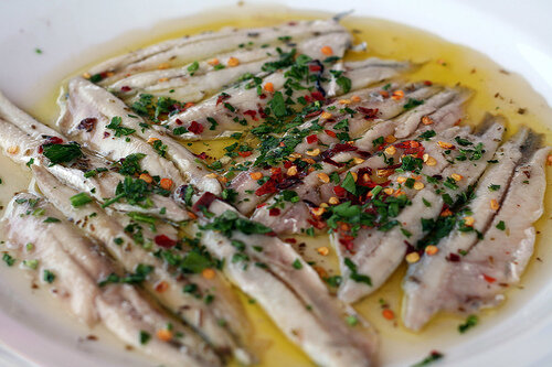 Marinated Anchovies