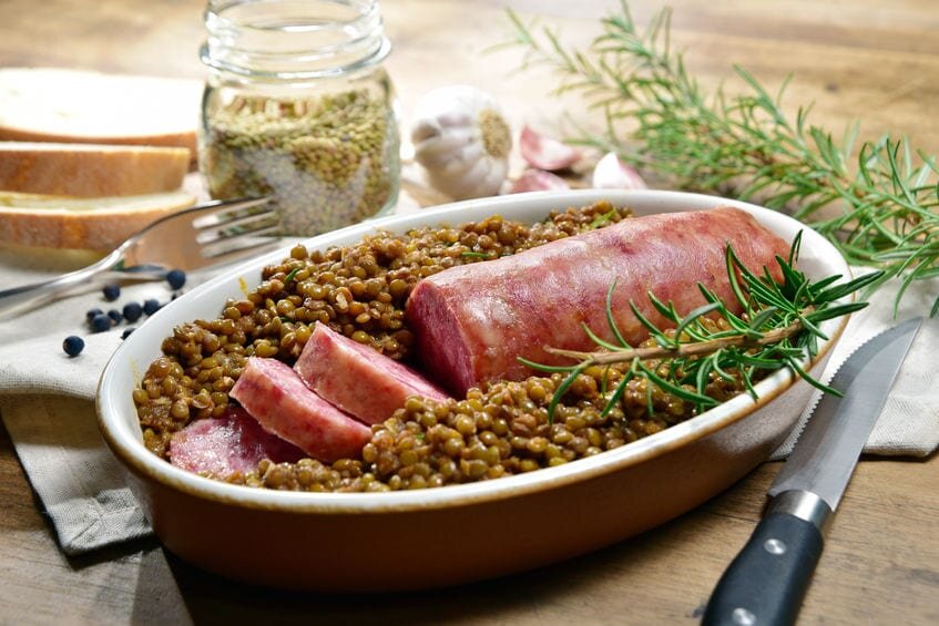 Cotechino and Lentils