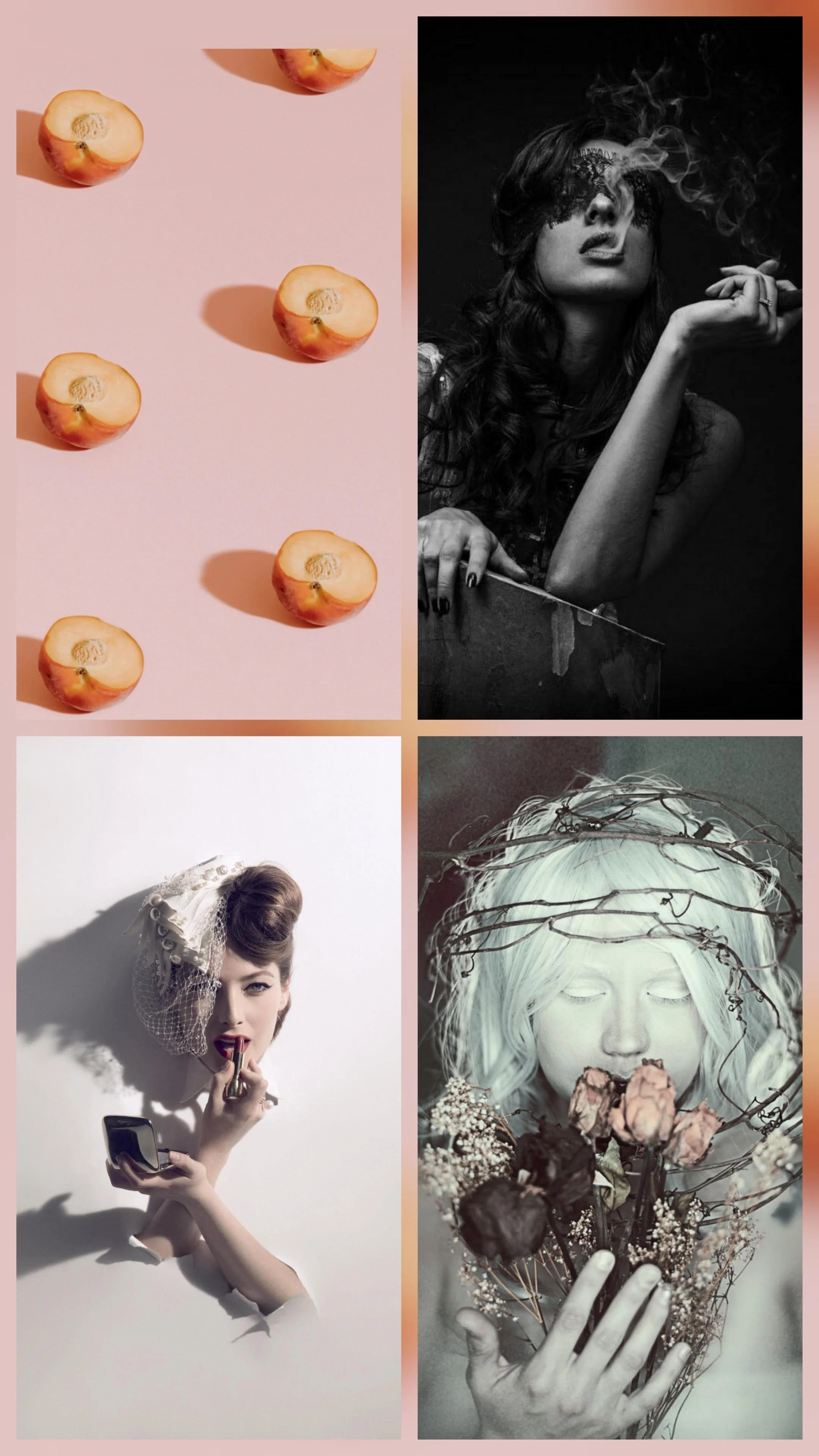 The Sweet Scent of Vengeance - Peaches Revenge -Chris Maurice 2024 and Velvet Vendetta - Margaux Le Paih Guerin 2025 - Sarah Baker Perfumes.