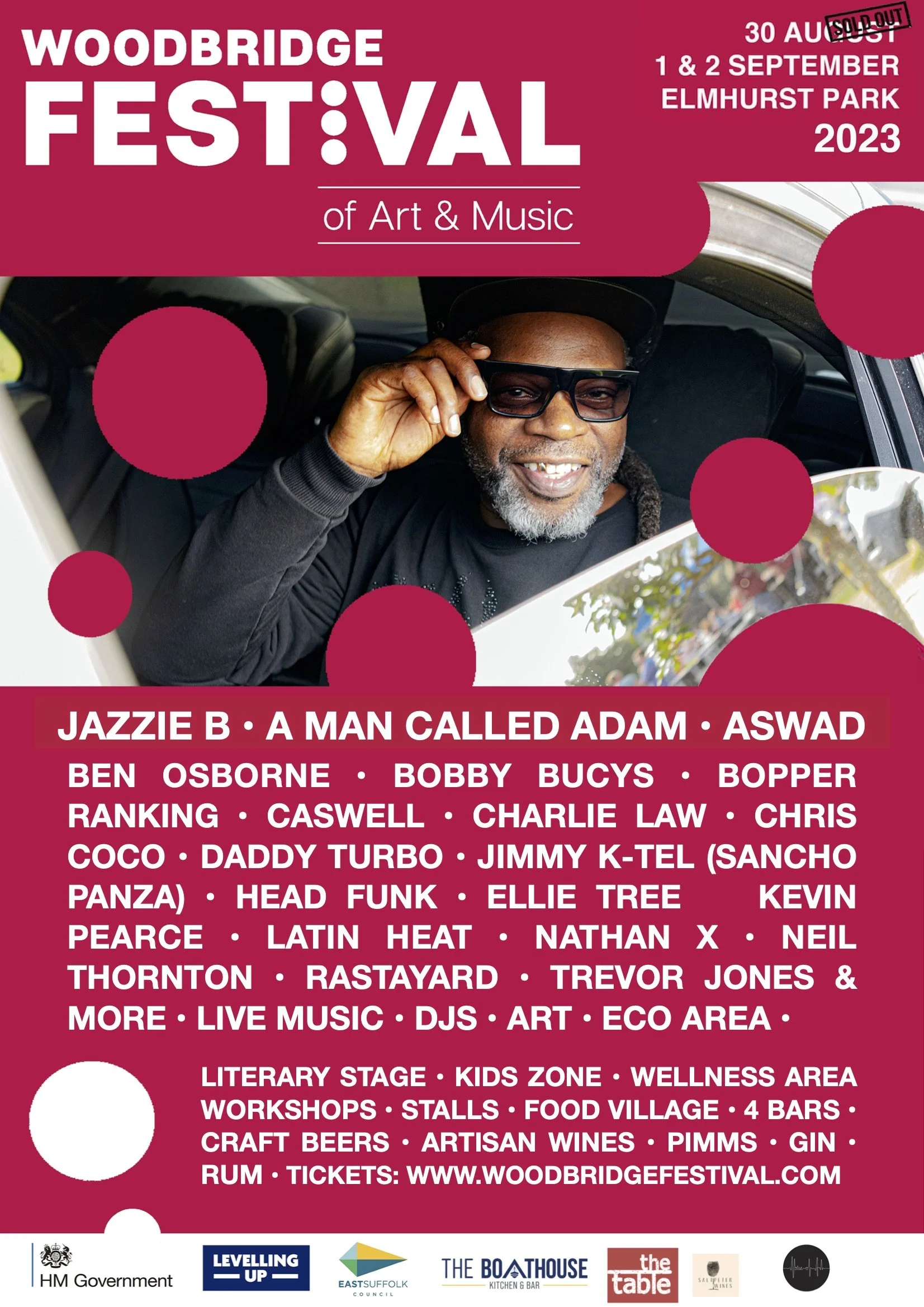 More Artists Announced For Festival Weekend 2023 With Expansion In Park.