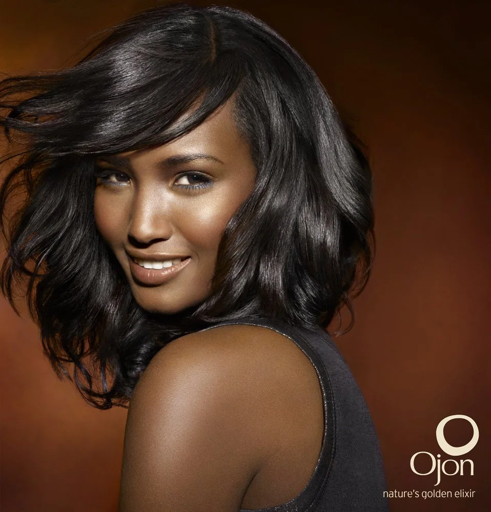 Hair Advertising by ondrea barbe for Ojon NYC