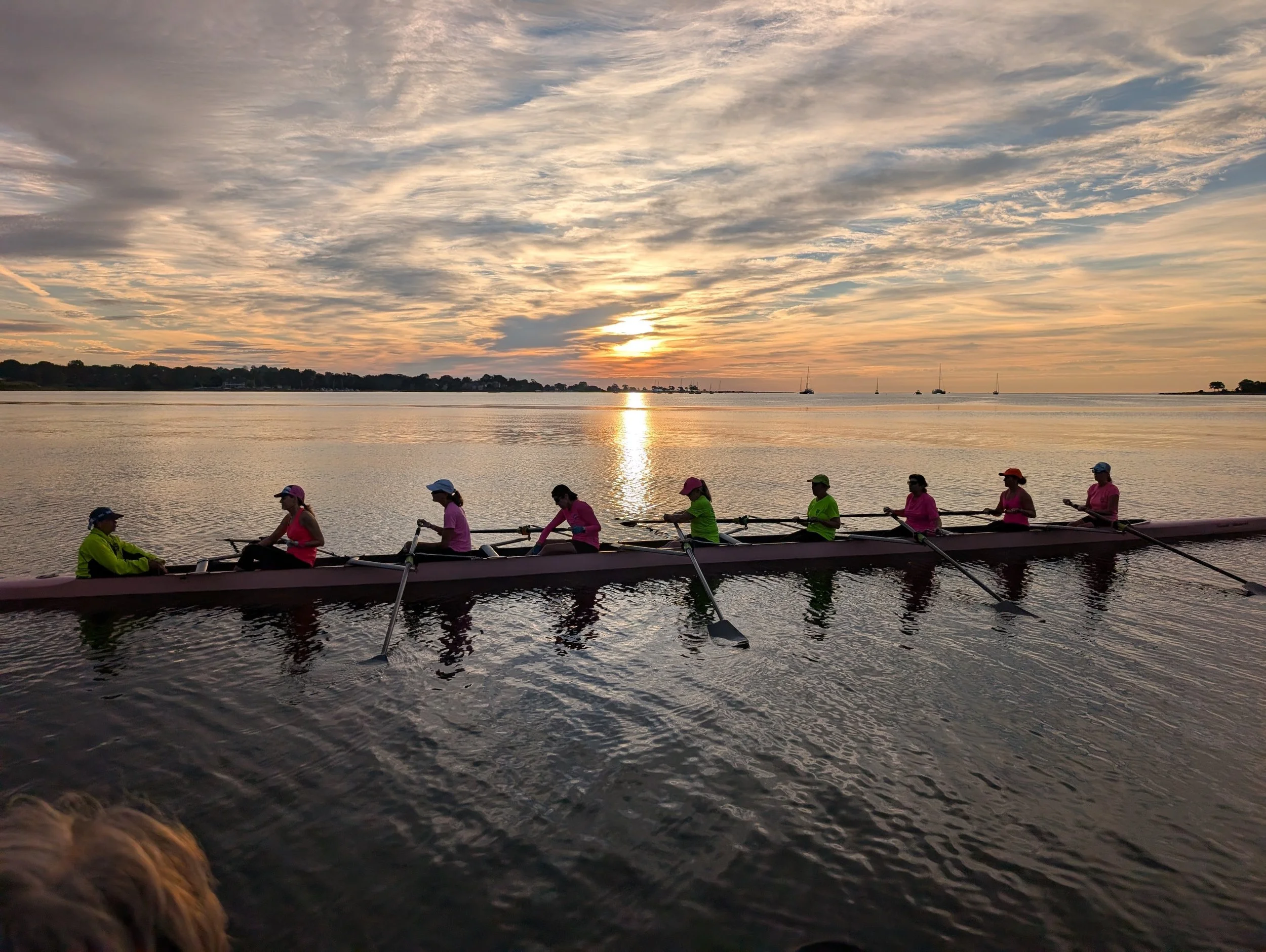 Crew training hard for Head of the Charles @hocr1965 

Pc: coach @chrishowardct
