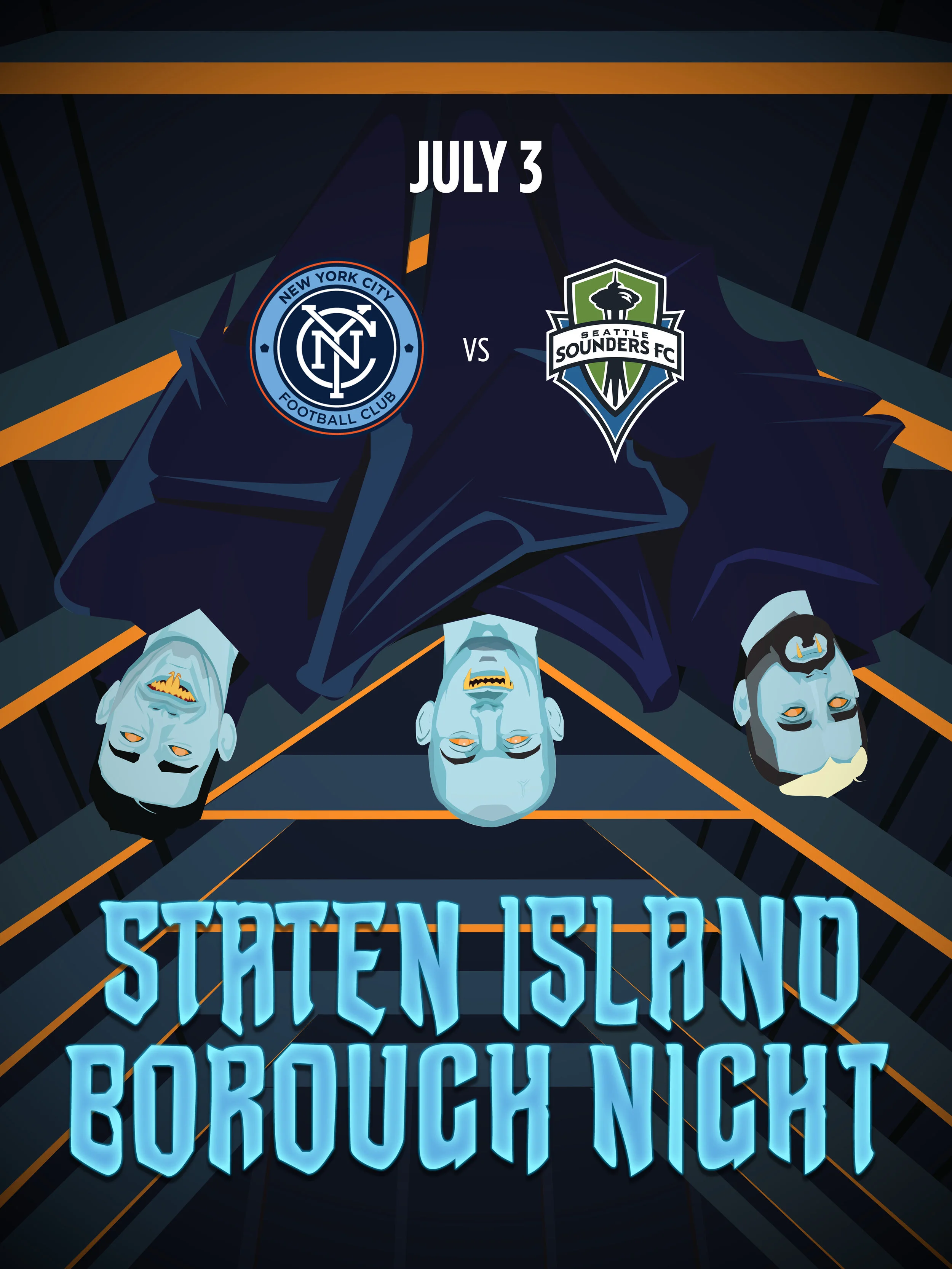 Staten Island Borough Night