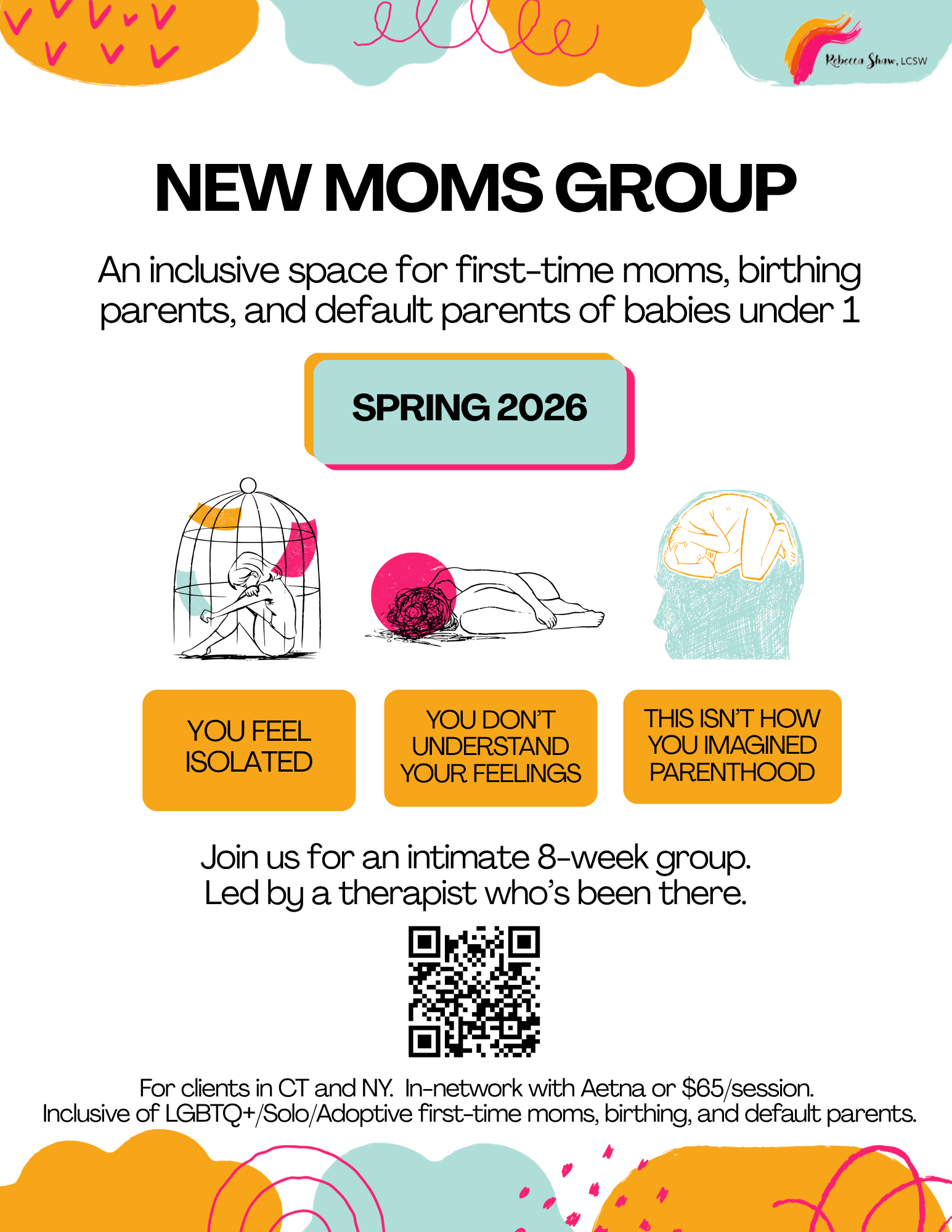 Support group for first-time moms and birthing parents in Brooklyn