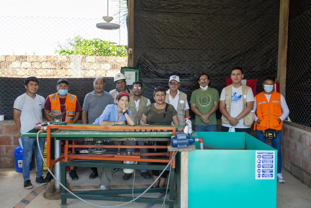 Training AMATAF miners in mercury-free methods