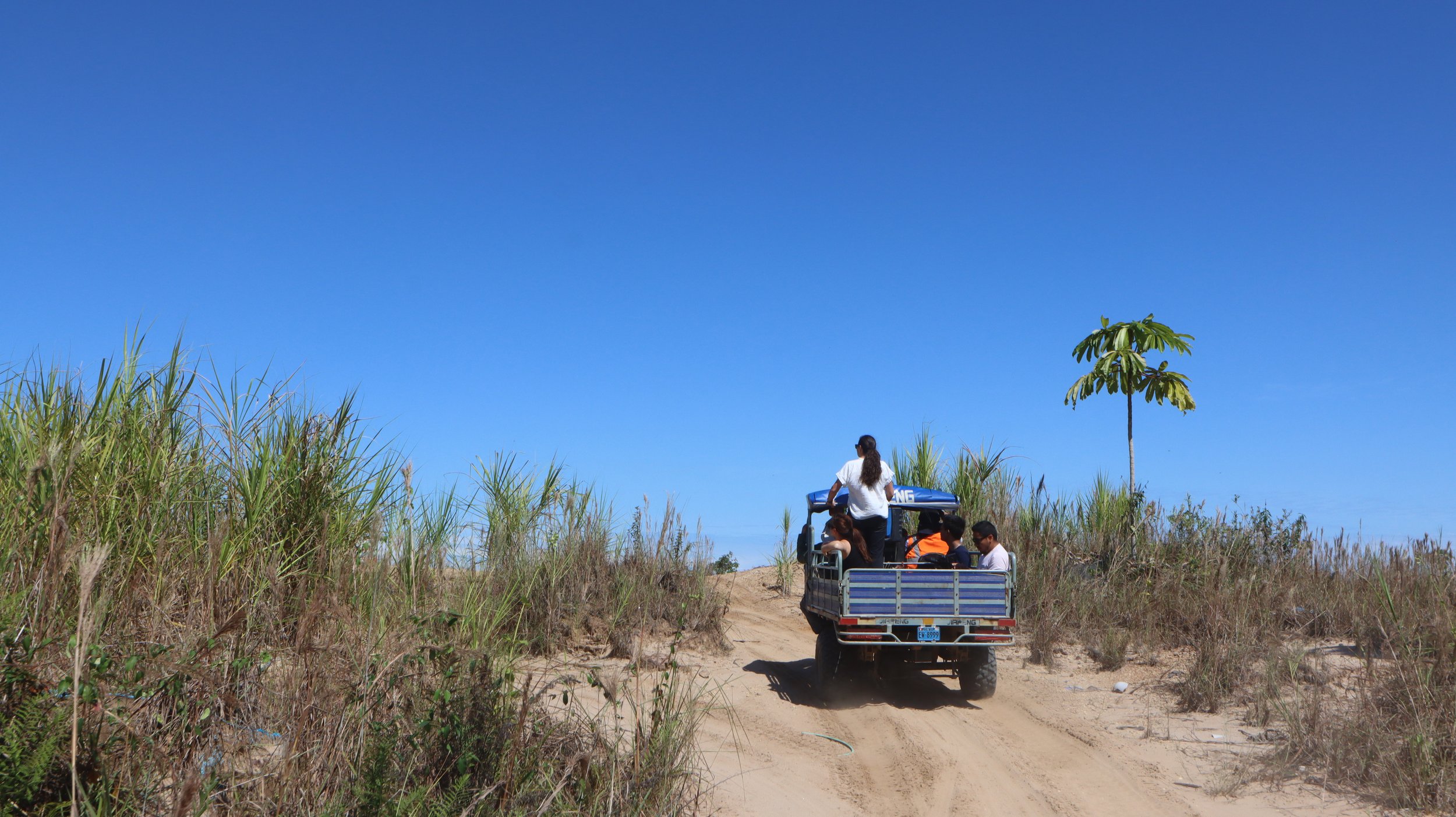 On the road to the Tambopata National Reserve