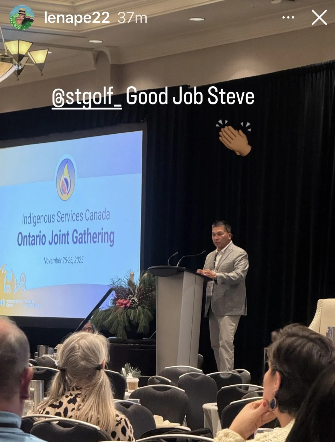 Master of Ceremonies for the 2025 Ontario Joint Gathering