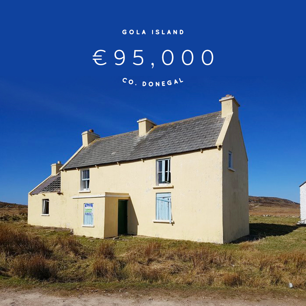 Gola Island, Bunbeg, Co. Donegal. €95k