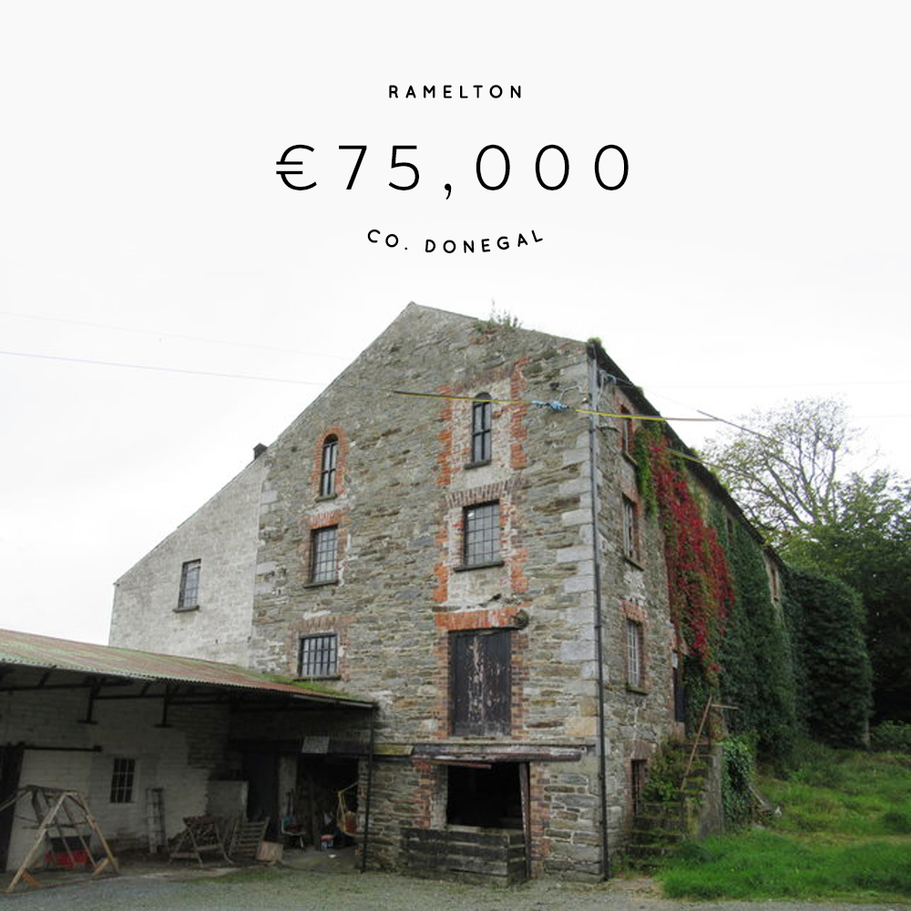 The Mill, Ballyare, Ramelton, Co. Donegal. €75k