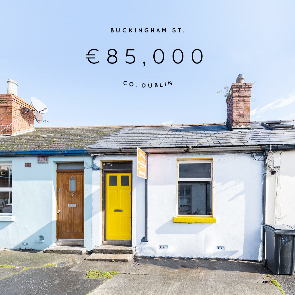 24 Rutland Cottages, Buckingham St, Dublin 1. €85k