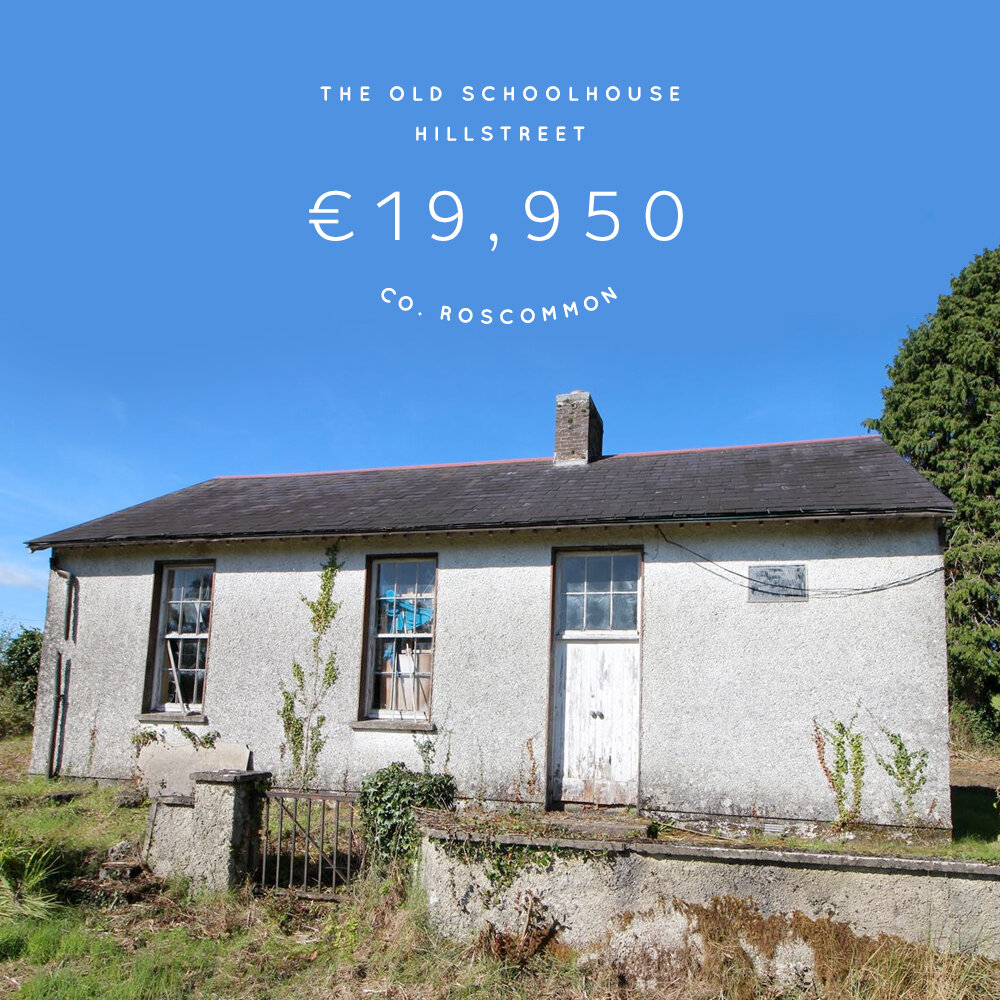 The Old Schoolhouse, Hillstreet, Co. Roscommon. €19,9k