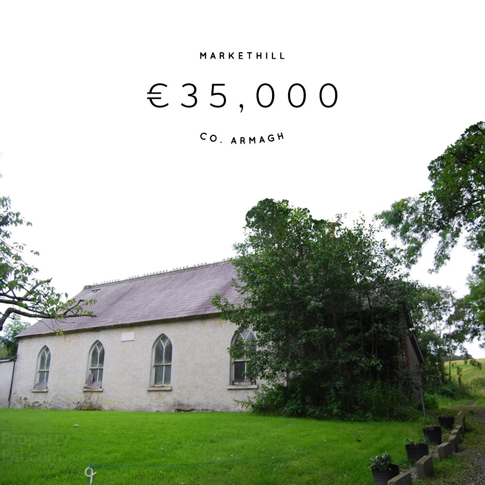 Schoolhouse, 80 Glenanne Road, Markethill, Co. Armagh. Auction Guide: €35k