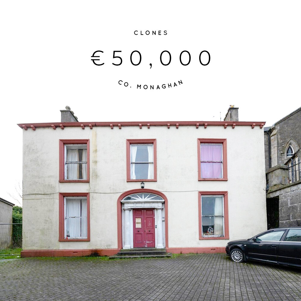The Rectory, The Diamond, Clones, Co Monaghan. €50k