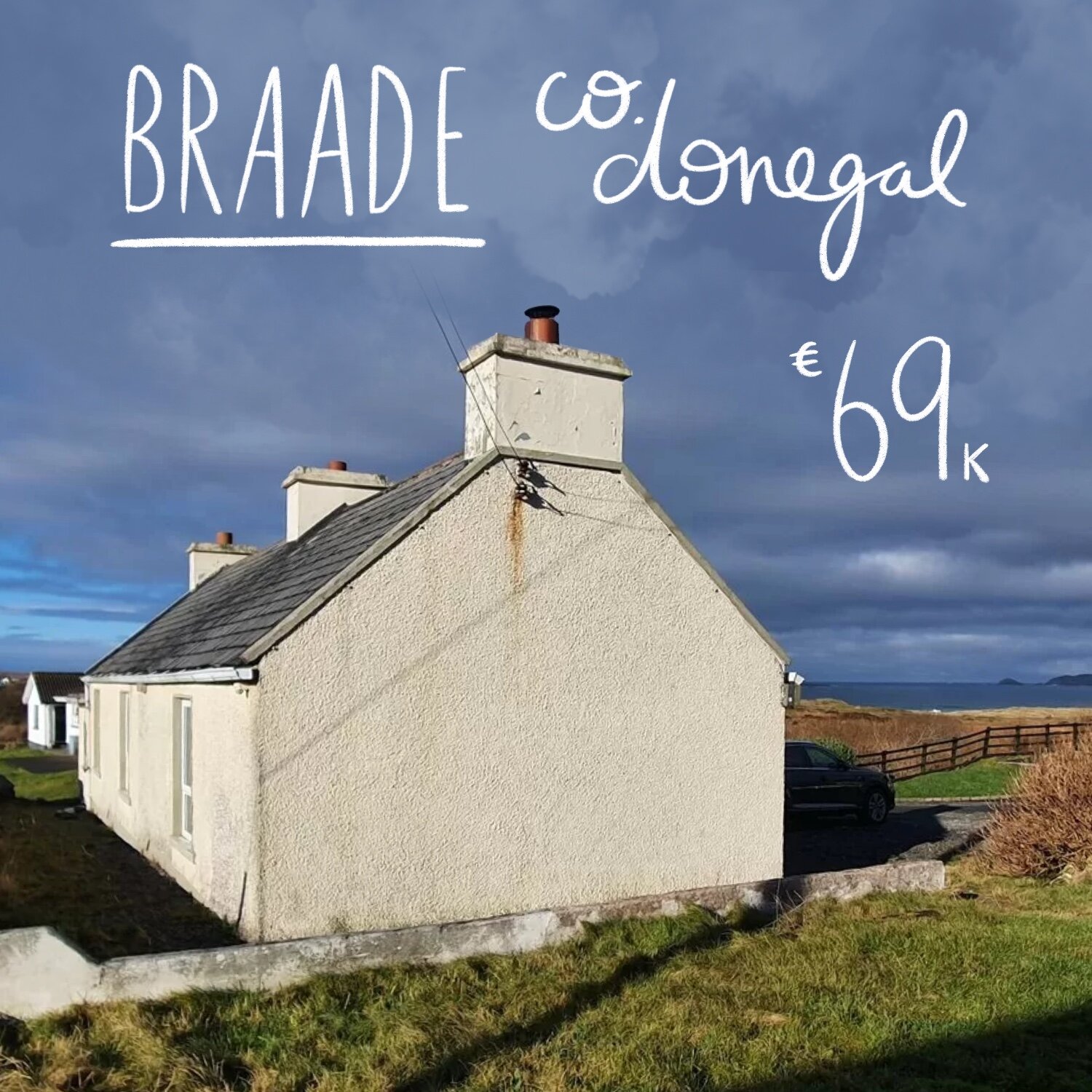 Braade, Kincasslagh, Co. Donegal. €69k
