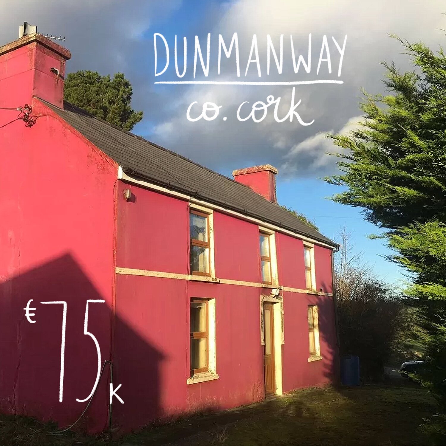 Dunmanway, Co. Cork. €75k