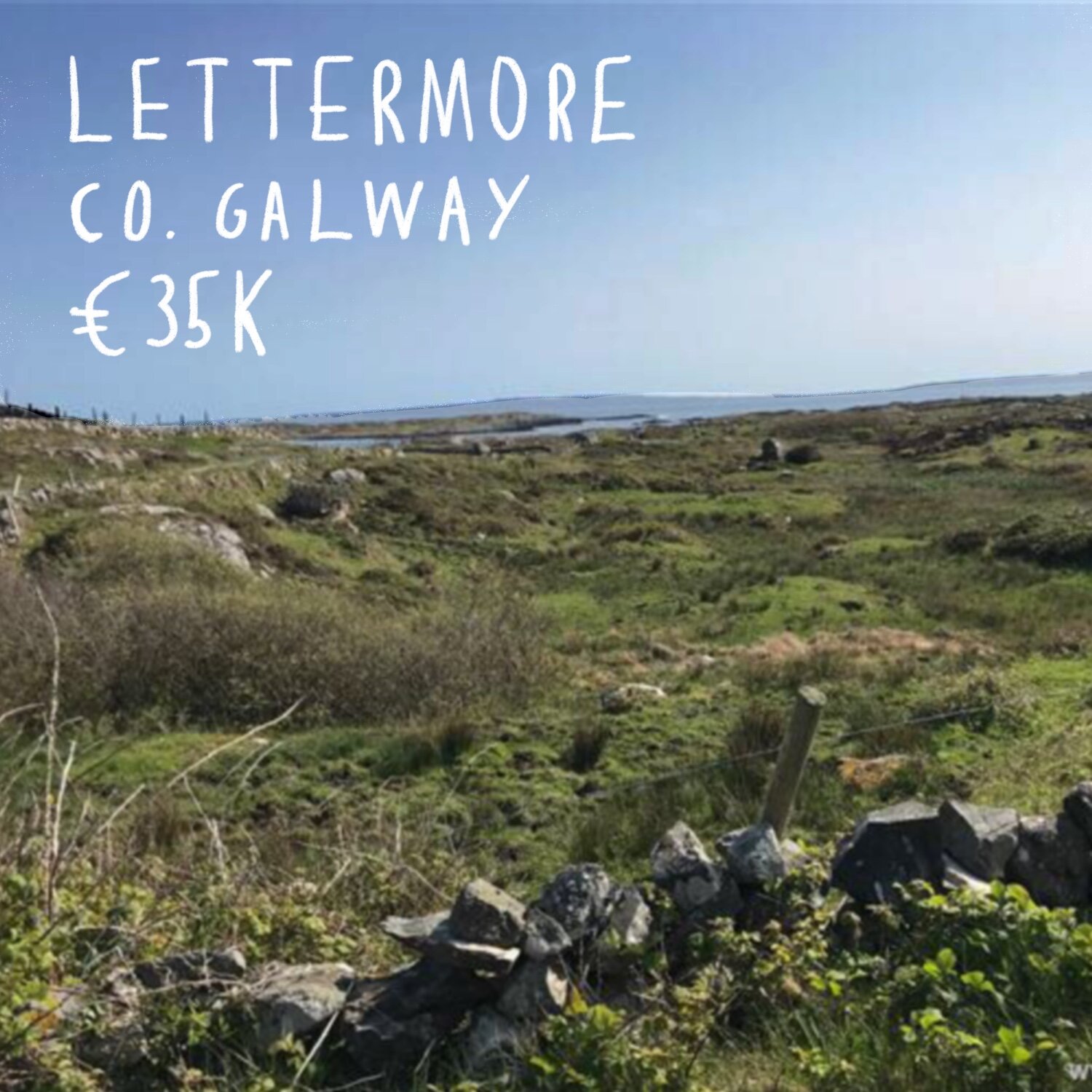 Pouleywerin, Lettermore, Co. Galway. €35k