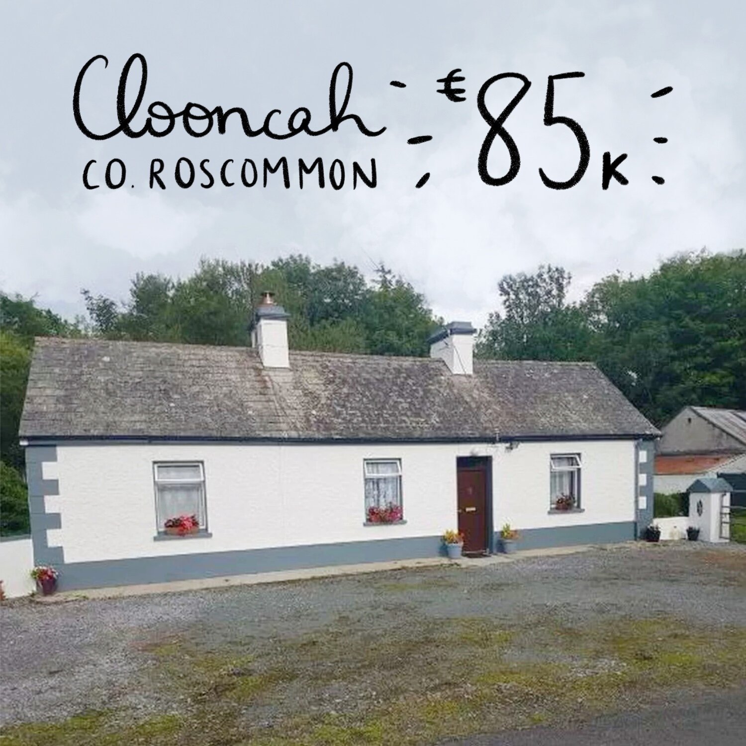 Clooncah, Strokestown, Co. Roscommon. €85k