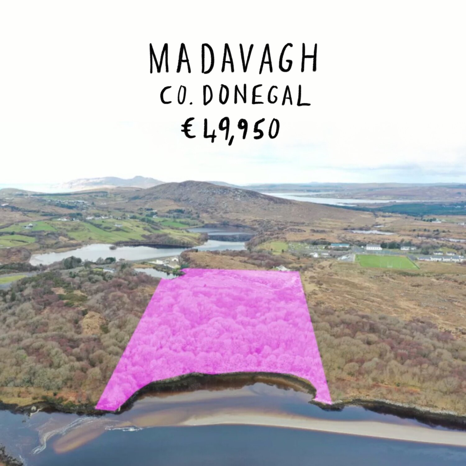 Madavagh, Lettermacaward, Co. Donegal. €49,950