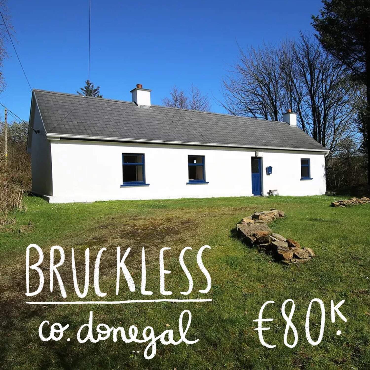 Drumnasorna, Bruckless, Co. Donegal. €80k