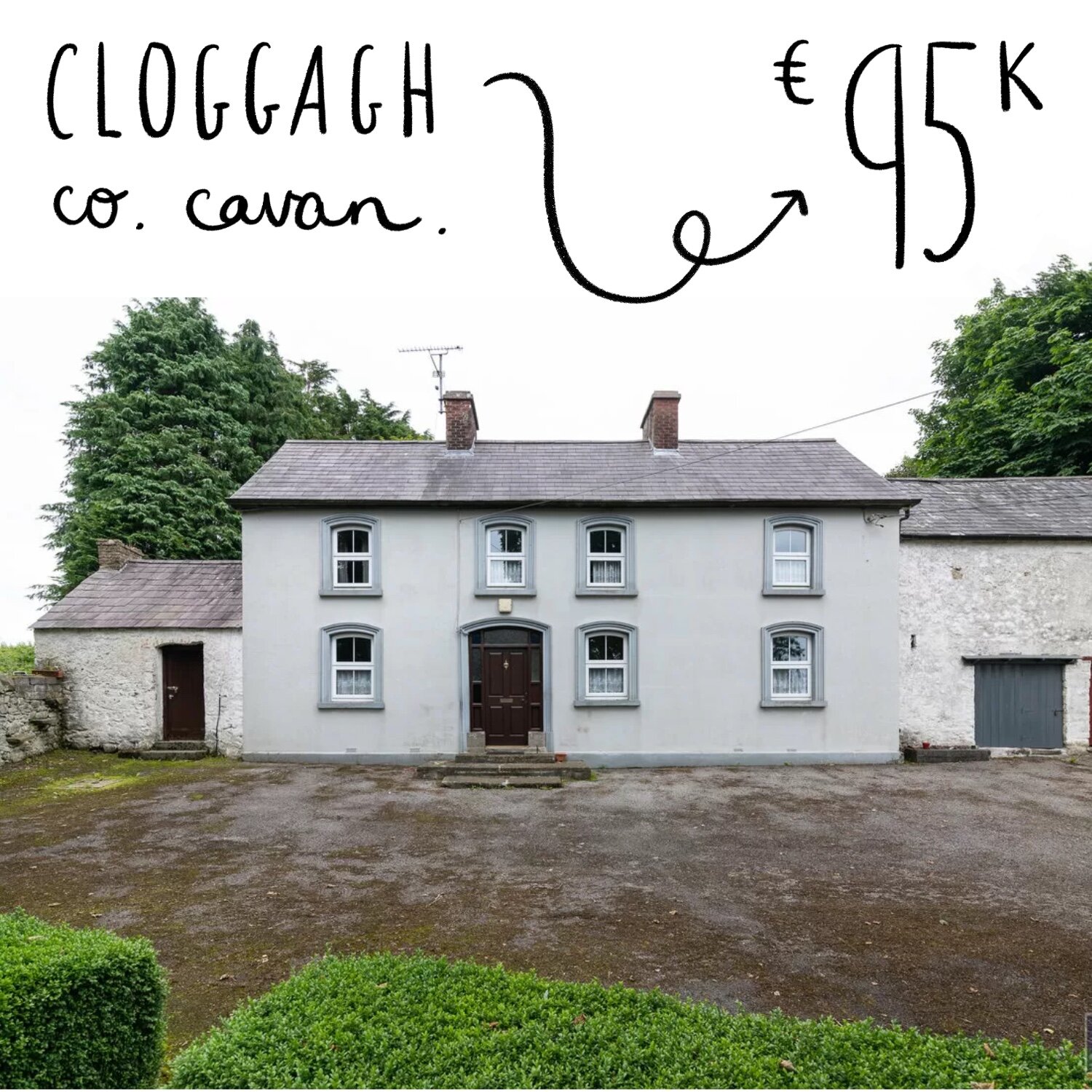 Cloggagh, Ballyjamesduff, Co. Cavan.€95k
