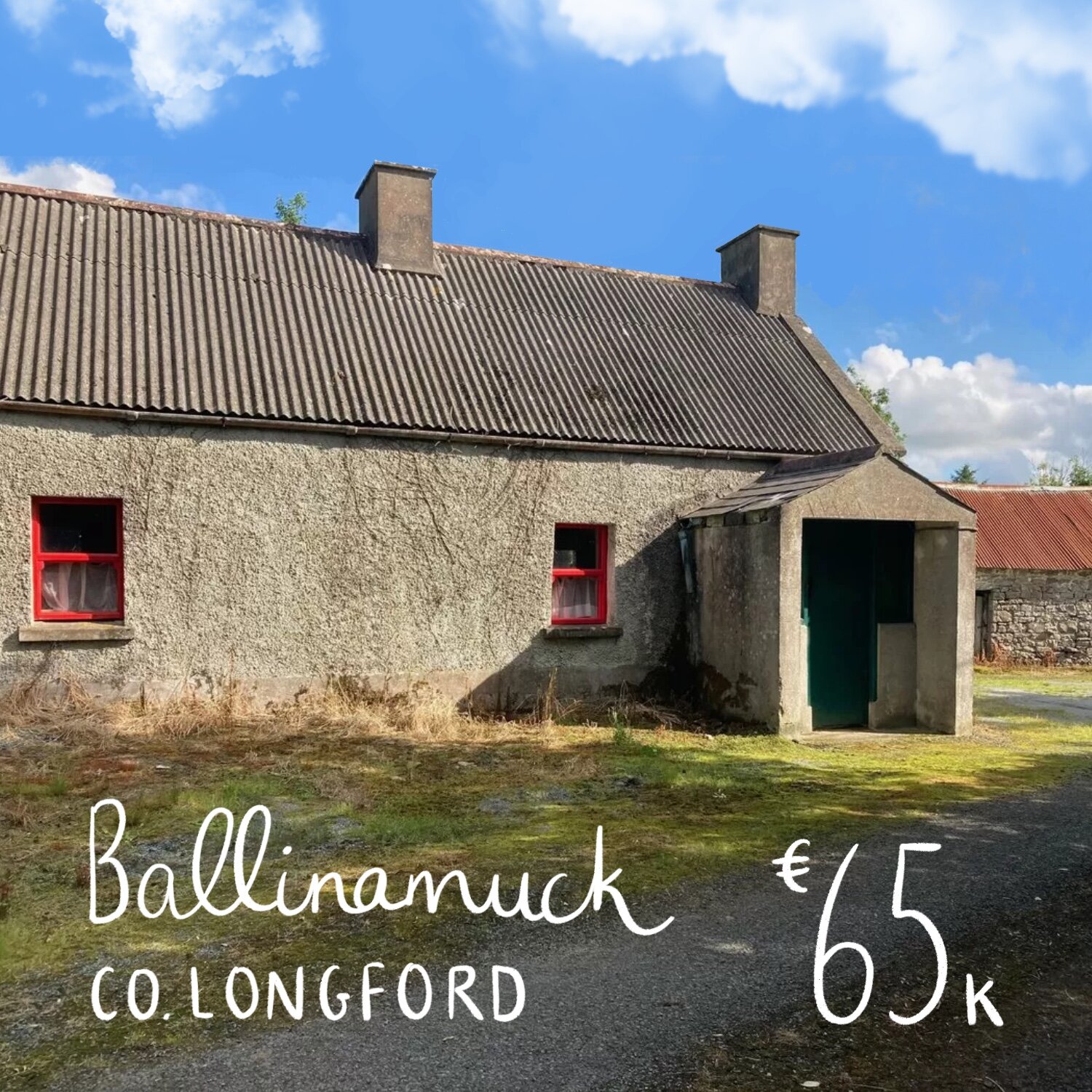 Townagh, Ballinamuck, Co. Longford. €65k