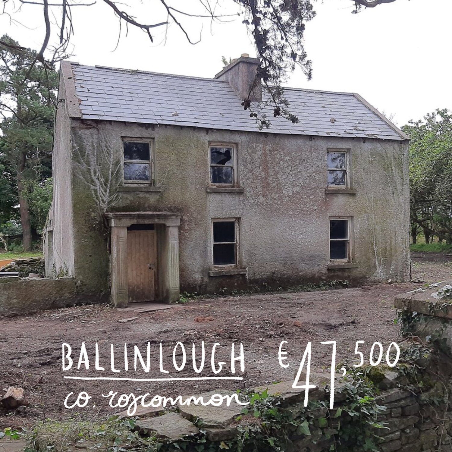 Ballinlough, Co. Roscommon. €47.5k